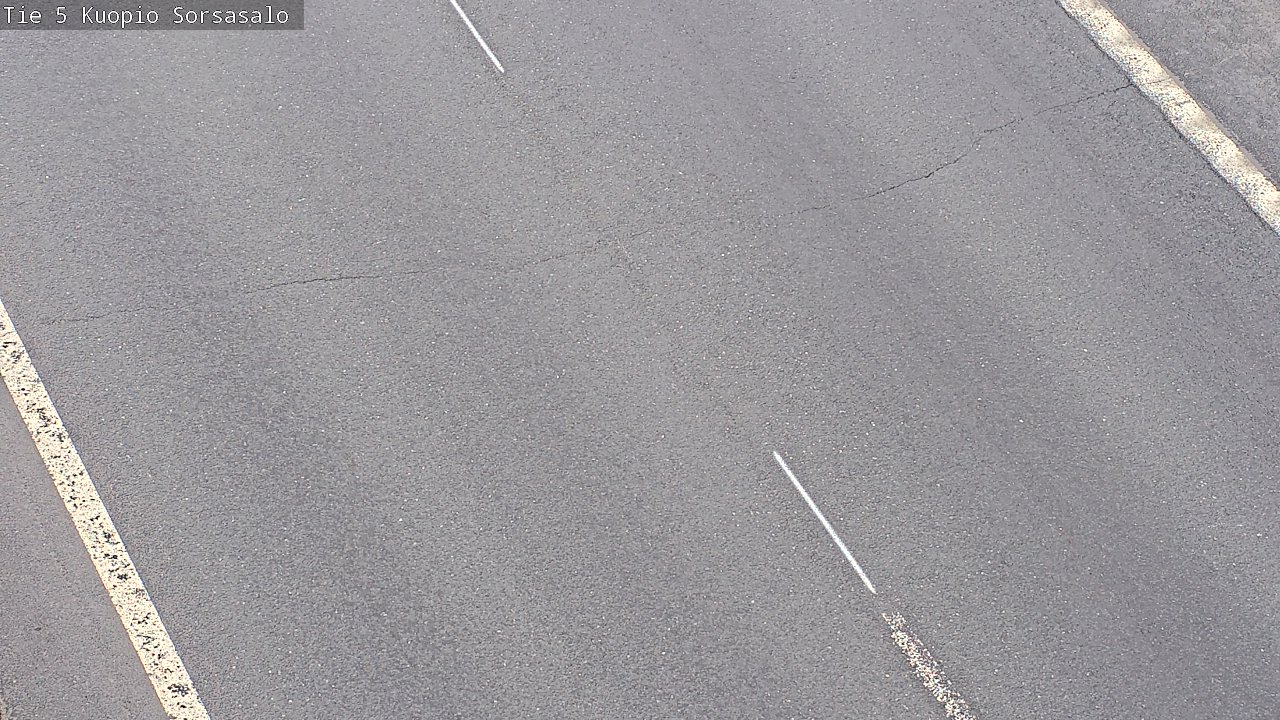 Weather Camera Image Väg 5 Kuopio, Sorsasalo, Kuopio, Pohjois-Savo