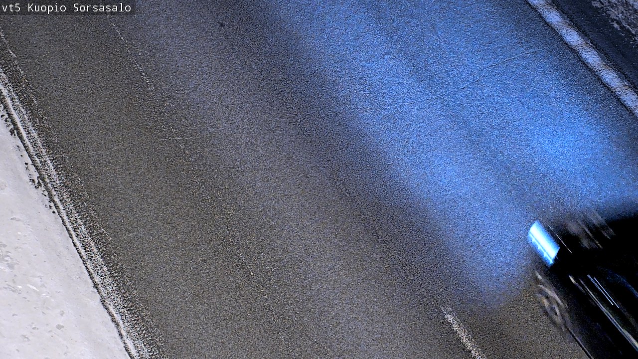 Weather Camera Image Road 5 Kuopio, Sorsasalo, Kuopio, Pohjois-Savo