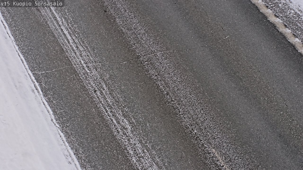 Weather Camera Image Väg 5 Kuopio, Sorsasalo, Kuopio, Pohjois-Savo
