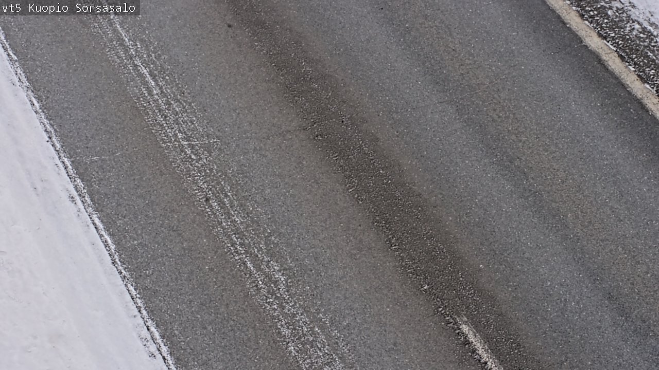 Weather Camera Image Väg 5 Kuopio, Sorsasalo, Kuopio, Pohjois-Savo