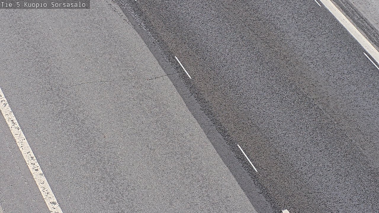 Weather Camera Image Väg 5 Kuopio, Sorsasalo, Kuopio, Pohjois-Savo