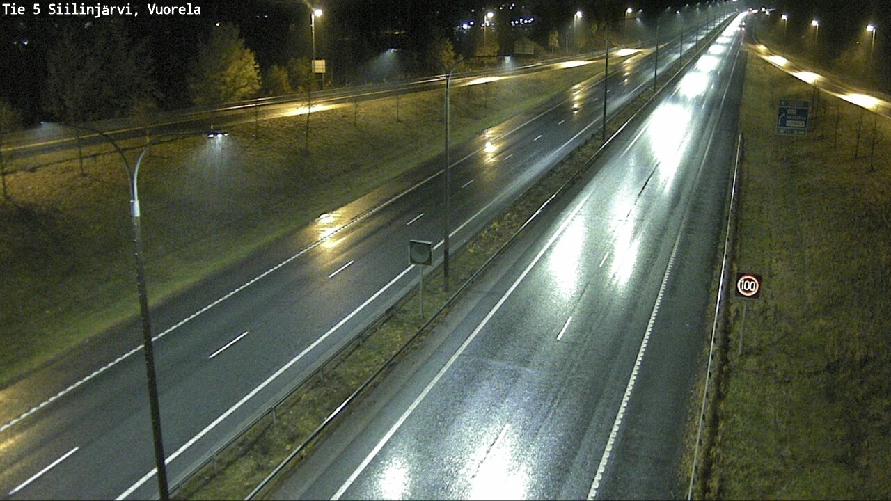 Kelikamerat Kuva Tie 5 Siilinjärvi, Vuorela, Siilinjärvi, Pohjois-Savo