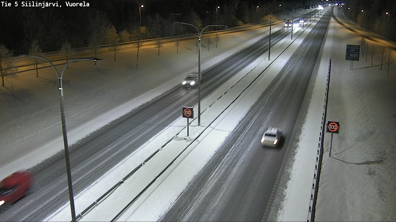 Kelikamerat Kuva Tie 5 Siilinjärvi, Vuorela, Siilinjärvi, Pohjois-Savo