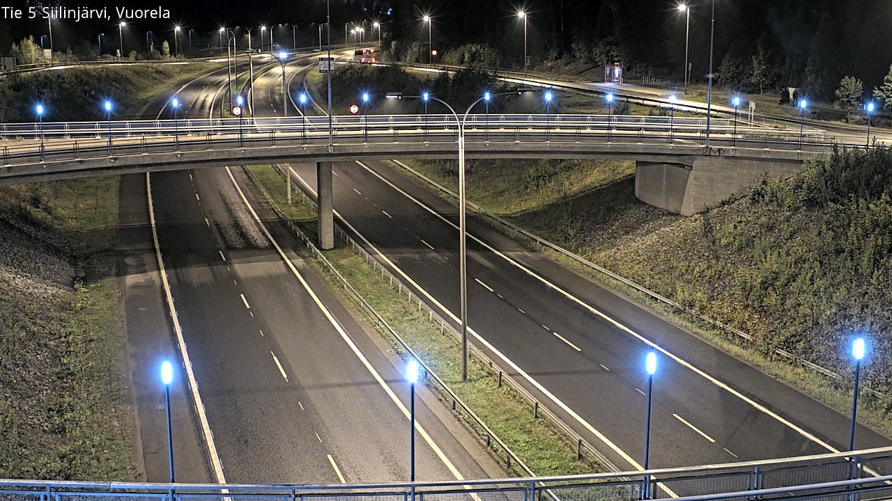 Kelikamerat Kuva Tie 5 Siilinjärvi, Vuorela, Siilinjärvi, Pohjois-Savo
