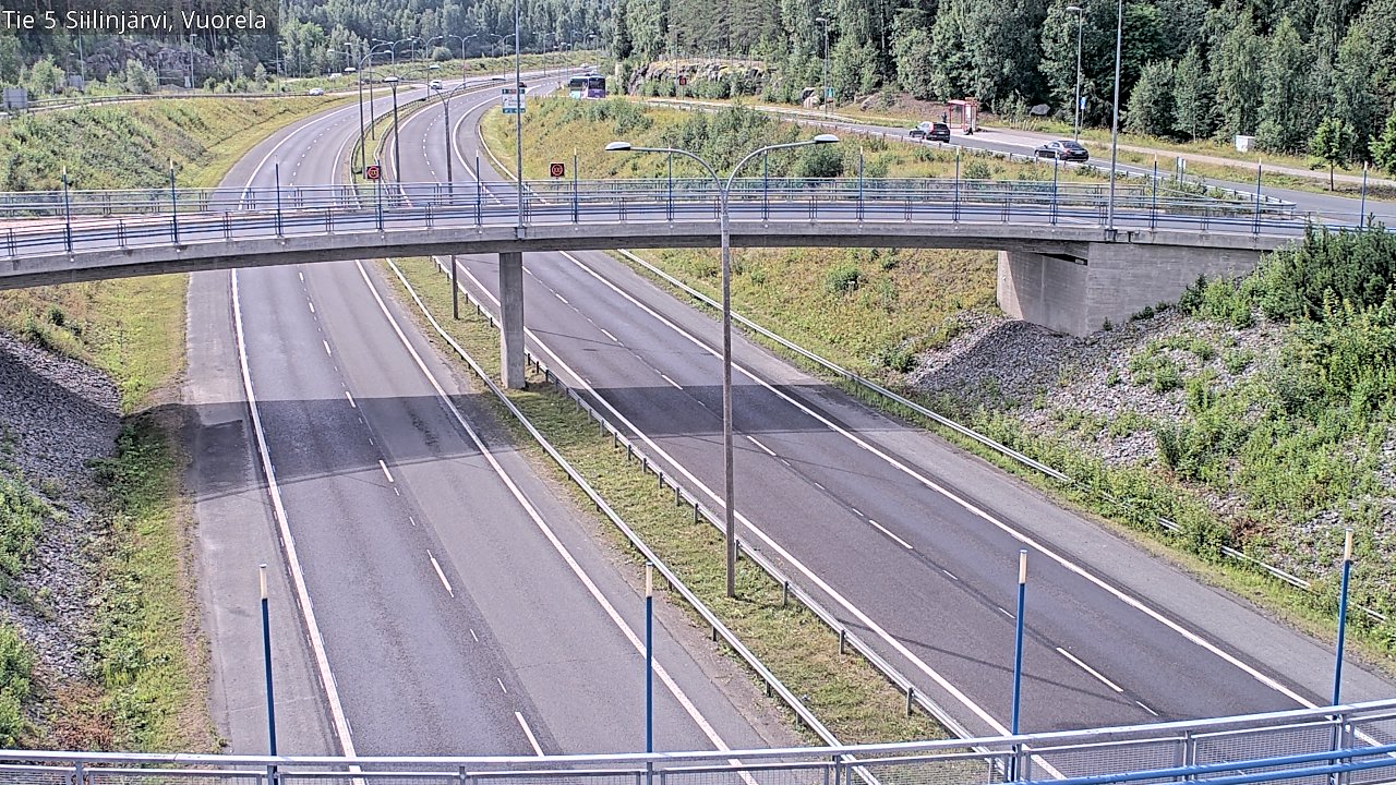 Kelikamerat Kuva Tie 5 Siilinjärvi, Vuorela, Siilinjärvi, Pohjois-Savo