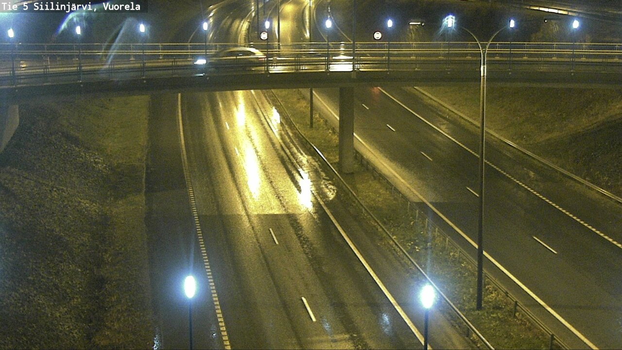 Weather Camera Image Väg 5 Siilinjärvi, Vuorela, Siilinjärvi, Pohjois-Savo