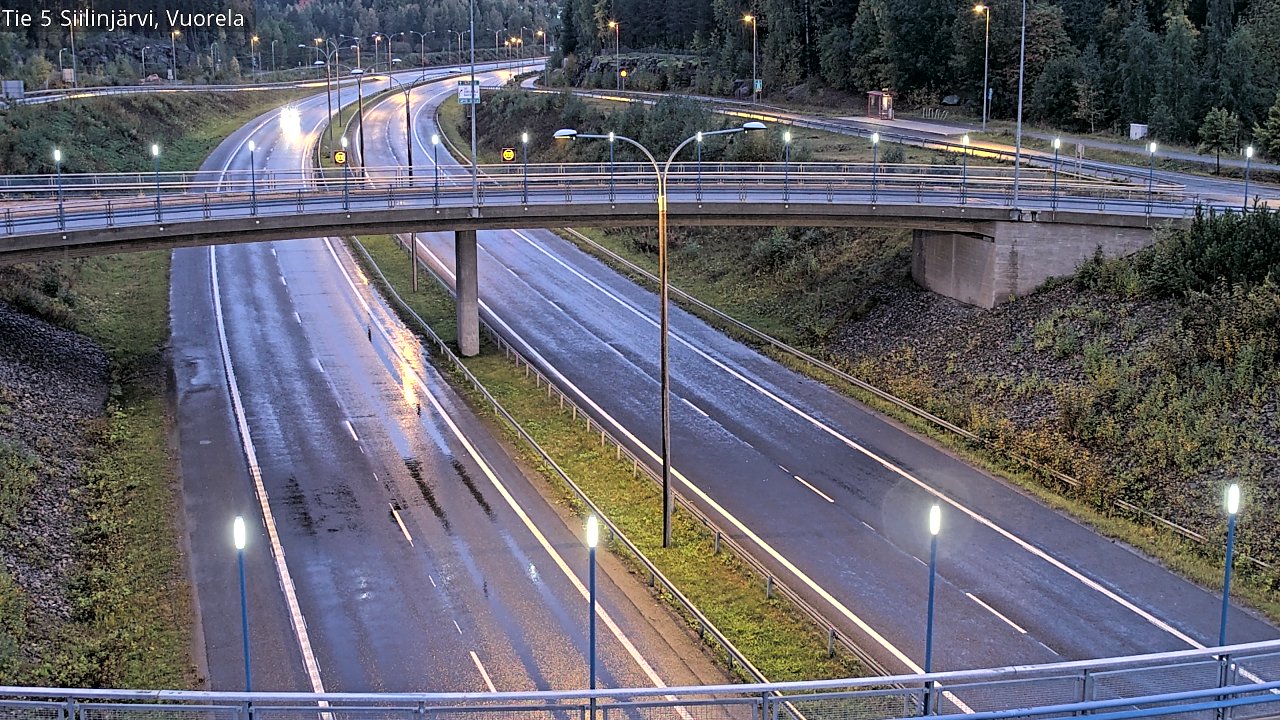 Kelikamerat Kuva Tie 5 Siilinjärvi, Vuorela, Siilinjärvi, Pohjois-Savo