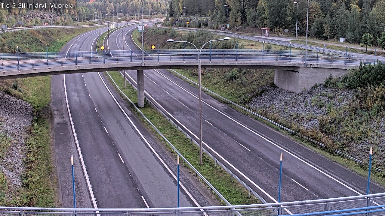 Kelikamerat Kuva Tie 5 Siilinjärvi, Vuorela, Siilinjärvi, Pohjois-Savo