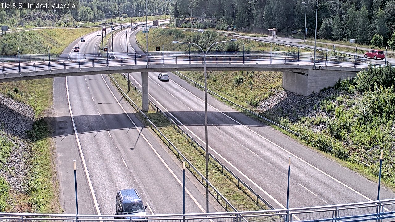 Kelikamerat Kuva Tie 5 Siilinjärvi, Vuorela, Siilinjärvi, Pohjois-Savo