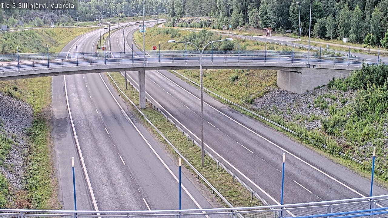 Kelikamerat Kuva Tie 5 Siilinjärvi, Vuorela, Siilinjärvi, Pohjois-Savo