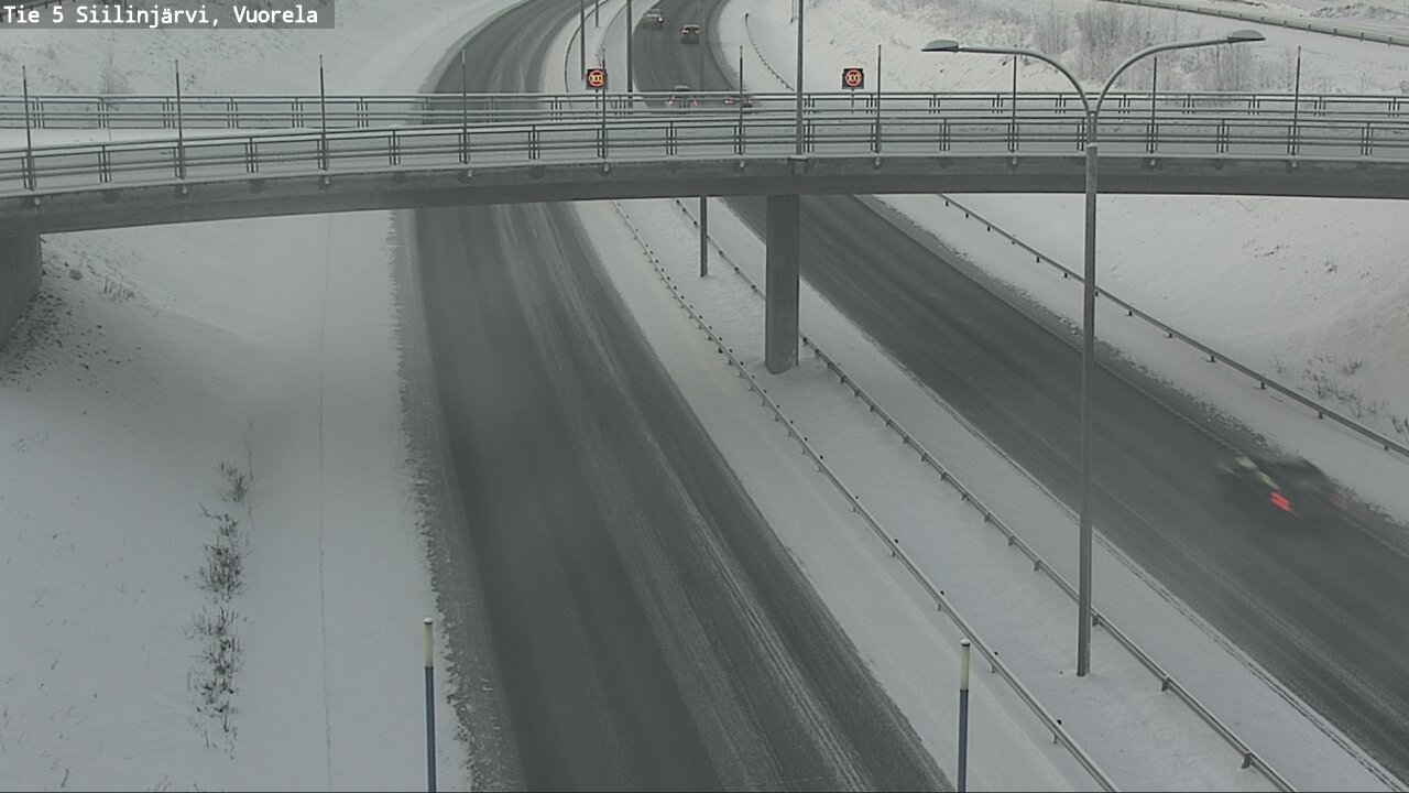 Kelikamerat Kuva Tie 5 Siilinjärvi, Vuorela, Siilinjärvi, Pohjois-Savo