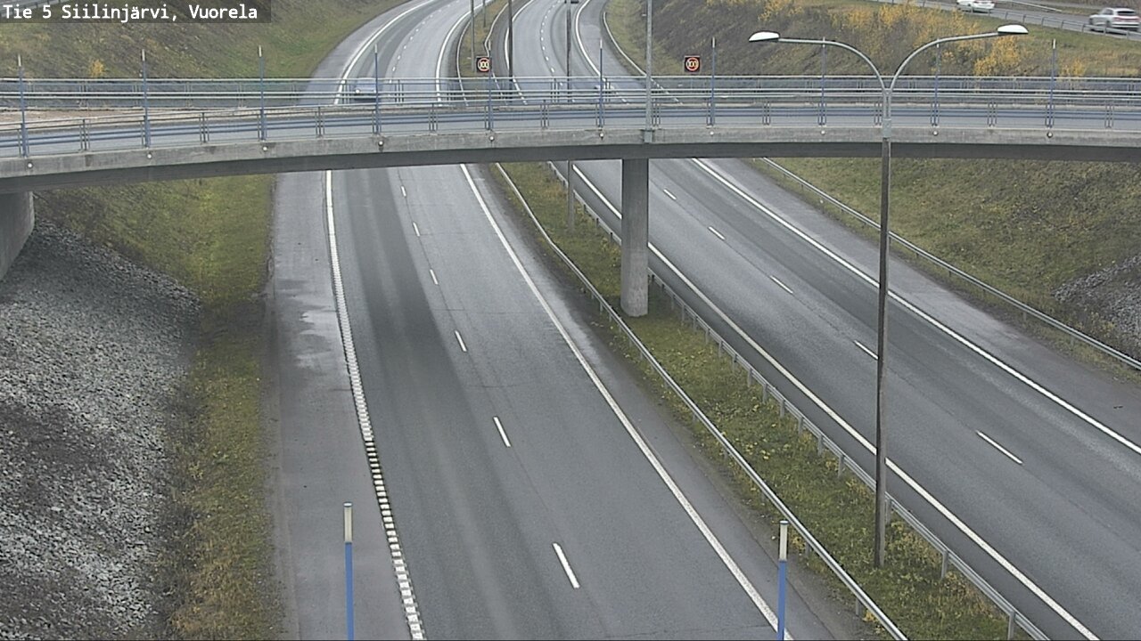 Weather Camera Image Väg 5 Siilinjärvi, Vuorela, Siilinjärvi, Pohjois-Savo