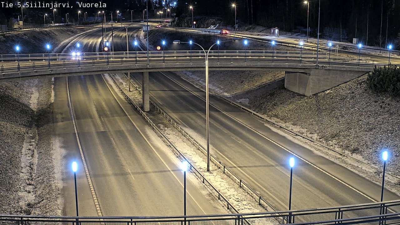 Kelikamerat Kuva Tie 5 Siilinjärvi, Vuorela, Siilinjärvi, Pohjois-Savo