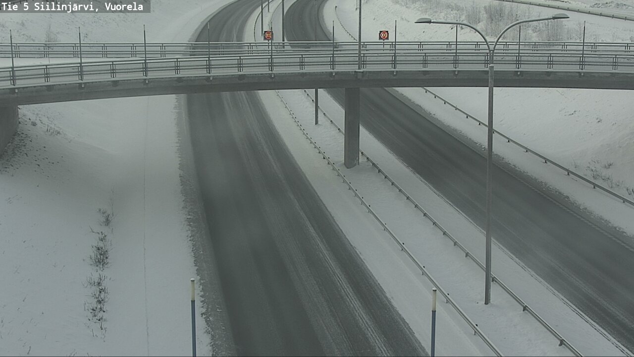 Kelikamerat Kuva Tie 5 Siilinjärvi, Vuorela, Siilinjärvi, Pohjois-Savo