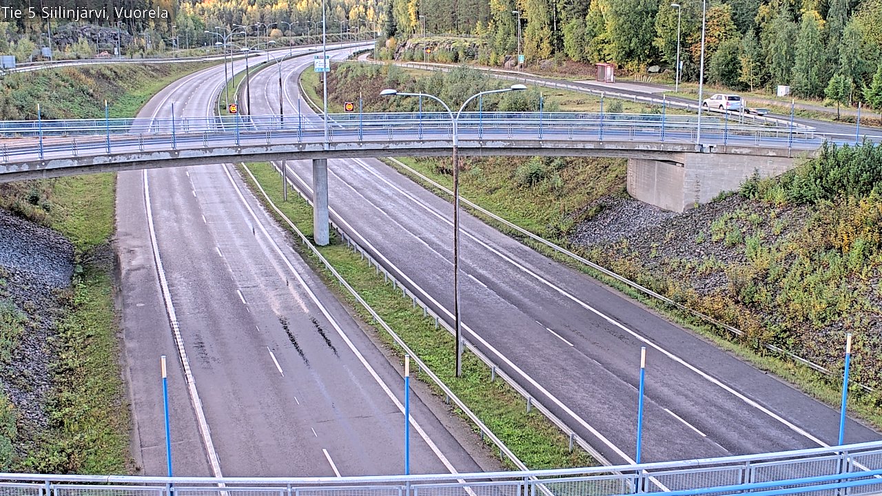 Kelikamerat Kuva Tie 5 Siilinjärvi, Vuorela, Siilinjärvi, Pohjois-Savo