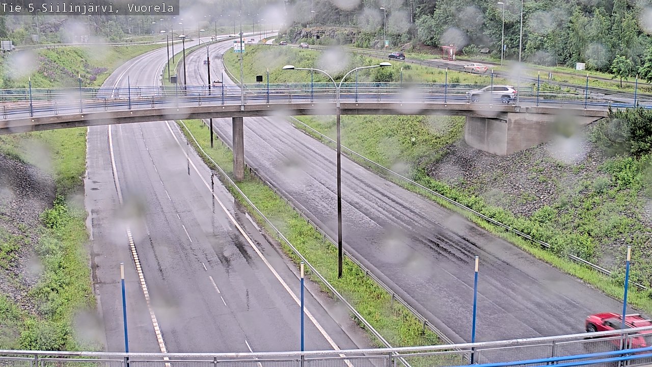 Weather Camera Image Väg 5 Siilinjärvi, Vuorela, Siilinjärvi, Pohjois-Savo