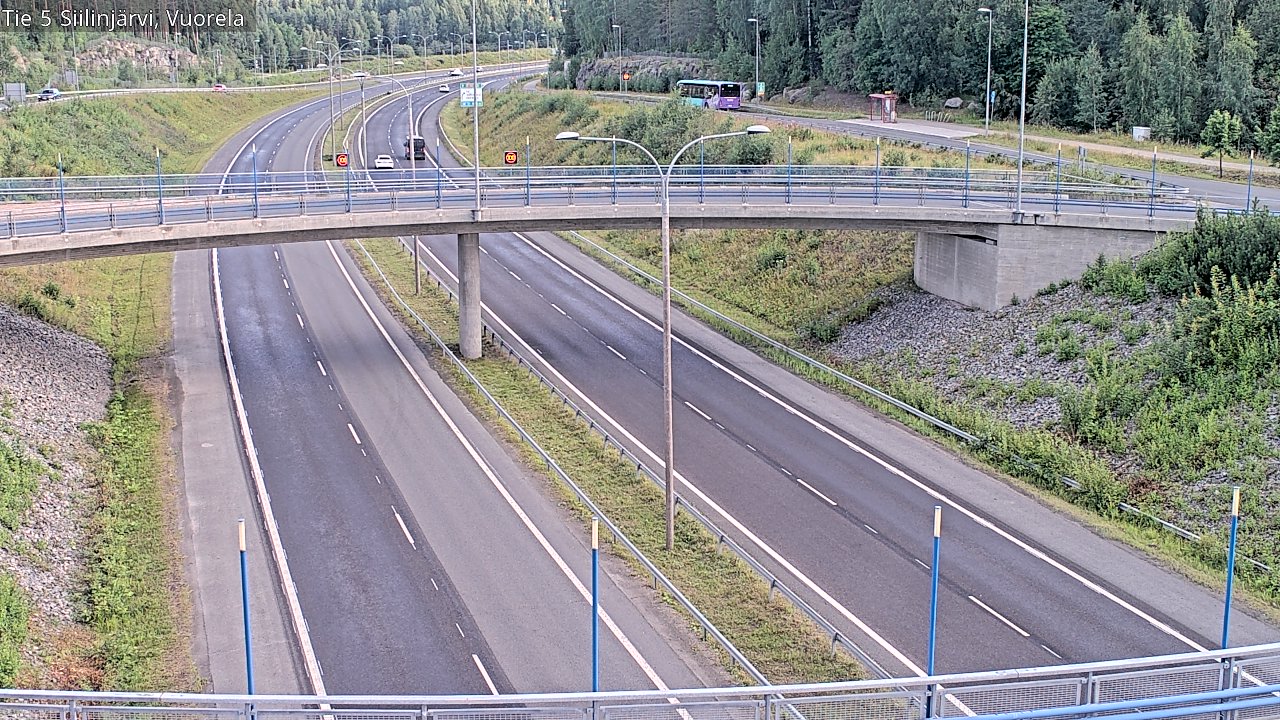 Kelikamerat Kuva Tie 5 Siilinjärvi, Vuorela, Siilinjärvi, Pohjois-Savo