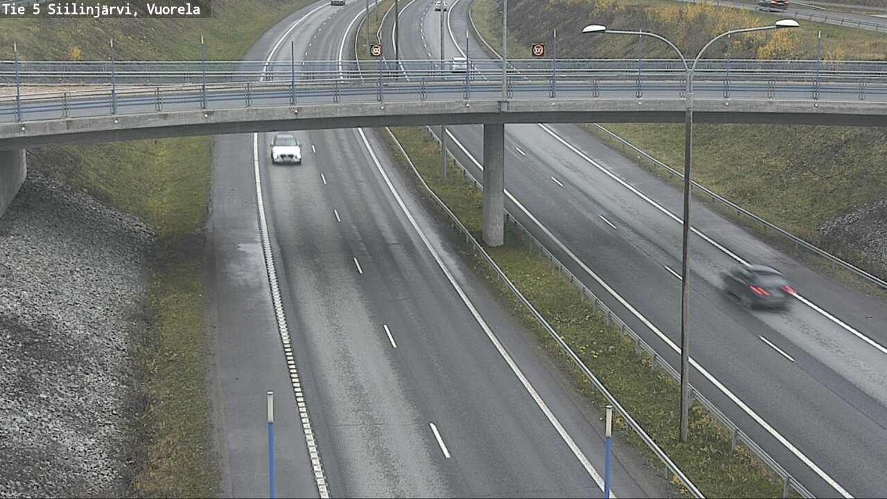 Weather Camera Image Väg 5 Siilinjärvi, Vuorela, Siilinjärvi, Pohjois-Savo