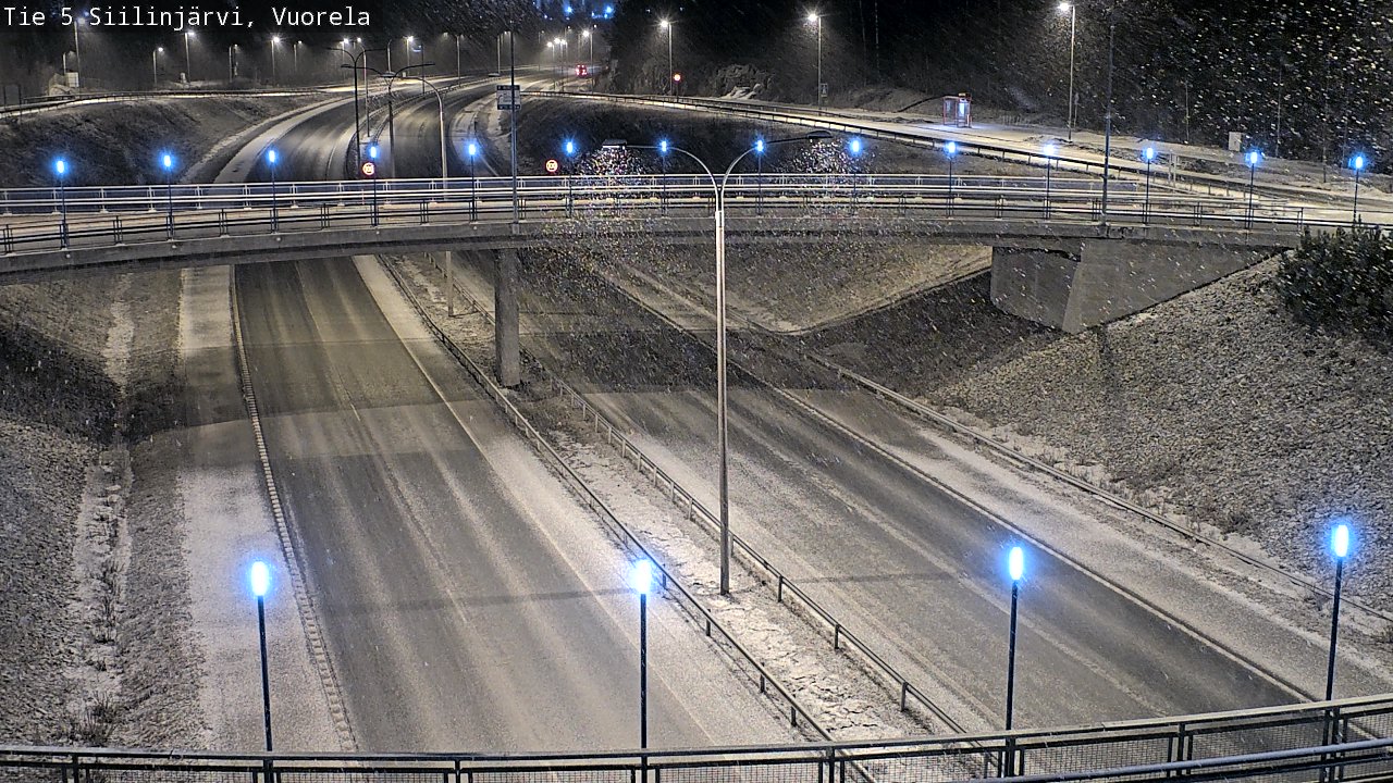 Kelikamerat Kuva Tie 5 Siilinjärvi, Vuorela, Siilinjärvi, Pohjois-Savo