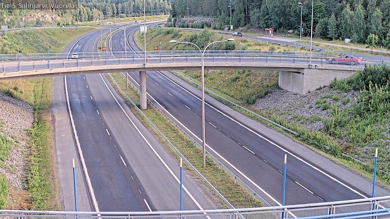 Kelikamerat Kuva Tie 5 Siilinjärvi, Vuorela, Siilinjärvi, Pohjois-Savo