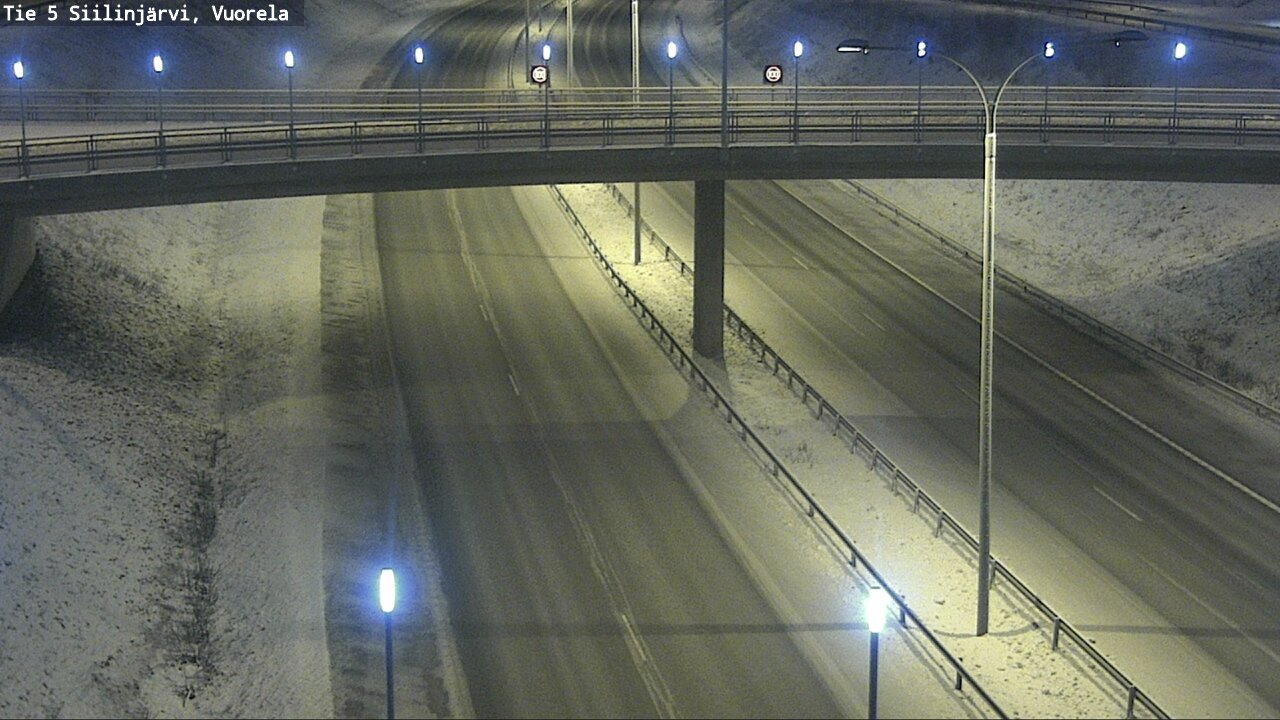 Kelikamerat Kuva Tie 5 Siilinjärvi, Vuorela, Siilinjärvi, Pohjois-Savo