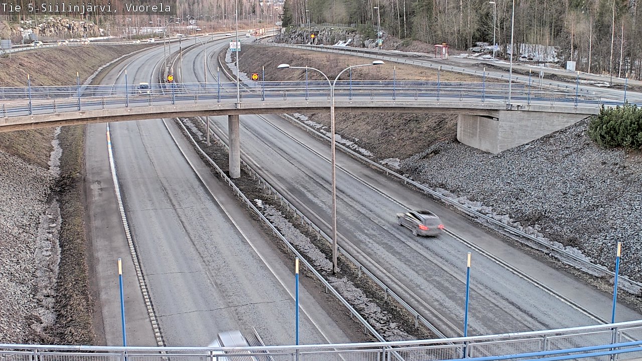 Kelikamerat Kuva Tie 5 Siilinjärvi, Vuorela, Siilinjärvi, Pohjois-Savo