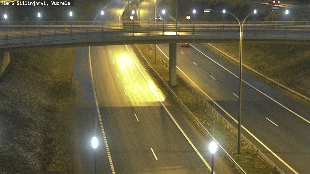 Weather Camera Image Väg 5 Siilinjärvi, Vuorela, Siilinjärvi, Pohjois-Savo