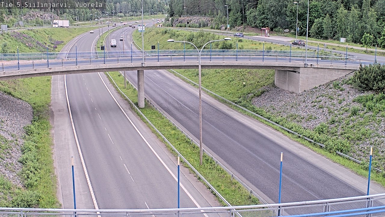 Kelikamerat Kuva Tie 5 Siilinjärvi, Vuorela, Siilinjärvi, Pohjois-Savo