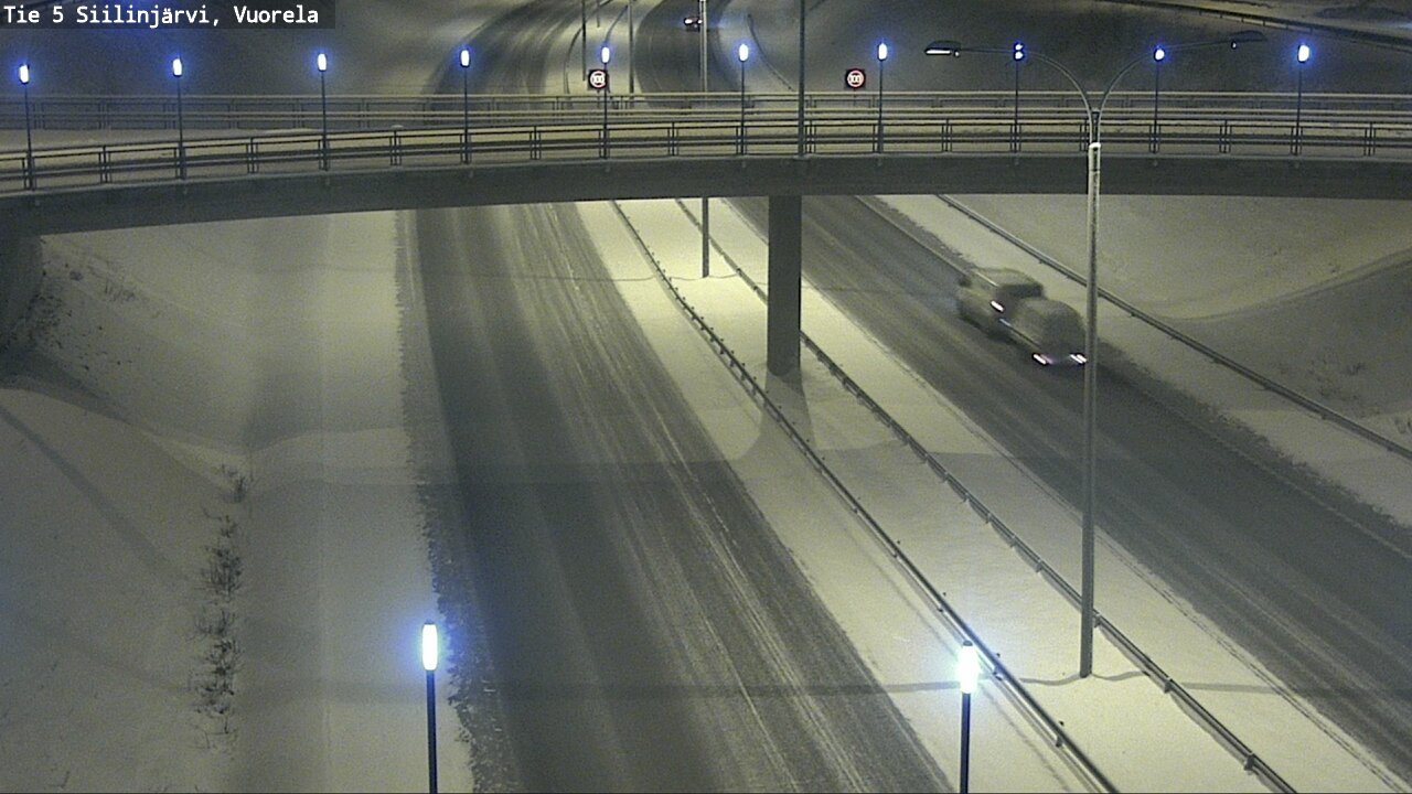 Kelikamerat Kuva Tie 5 Siilinjärvi, Vuorela, Siilinjärvi, Pohjois-Savo