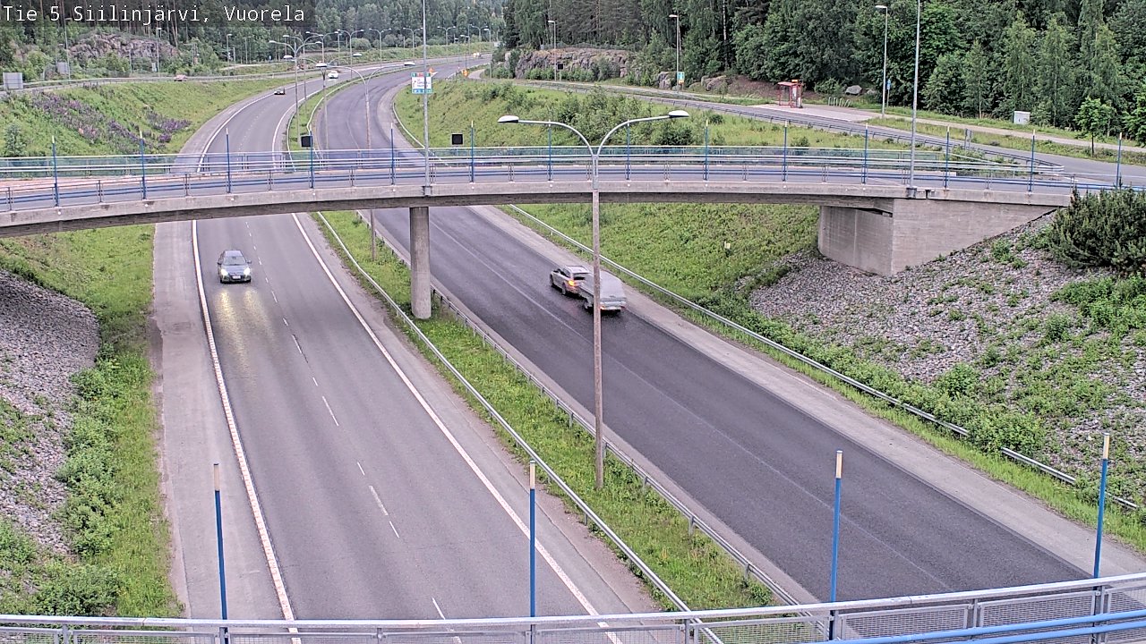 Kelikamerat Kuva Tie 5 Siilinjärvi, Vuorela, Siilinjärvi, Pohjois-Savo