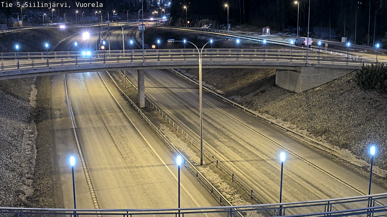 Kelikamerat Kuva Tie 5 Siilinjärvi, Vuorela, Siilinjärvi, Pohjois-Savo