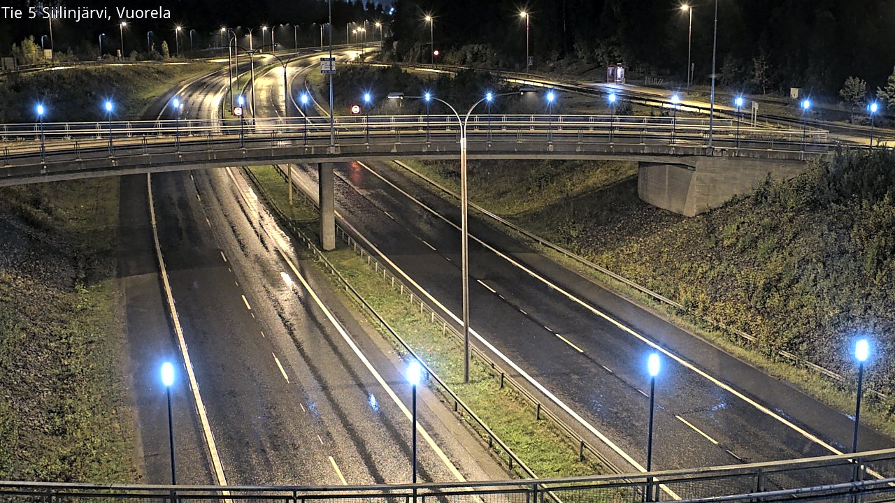 Kelikamerat Kuva Tie 5 Siilinjärvi, Vuorela, Siilinjärvi, Pohjois-Savo