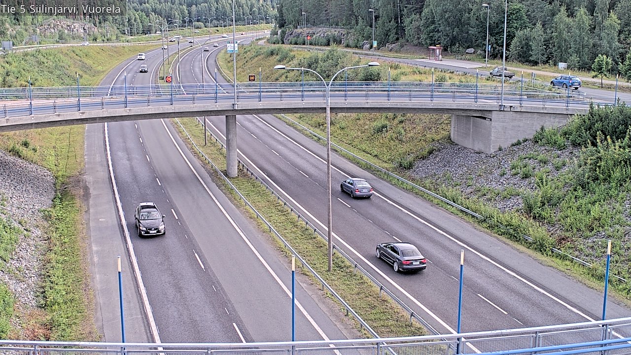 Kelikamerat Kuva Tie 5 Siilinjärvi, Vuorela, Siilinjärvi, Pohjois-Savo