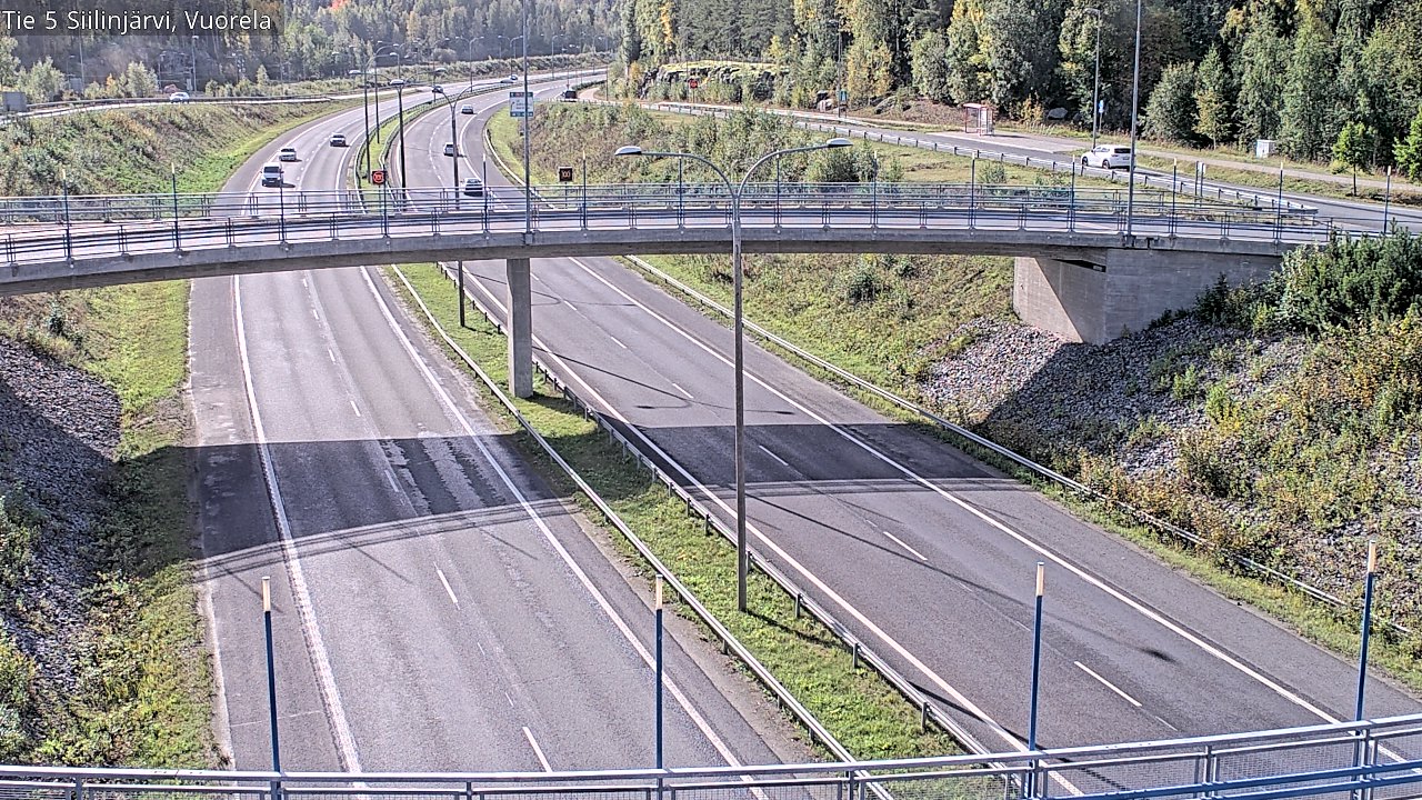 Weather Camera Image Väg 5 Siilinjärvi, Vuorela, Siilinjärvi, Pohjois-Savo
