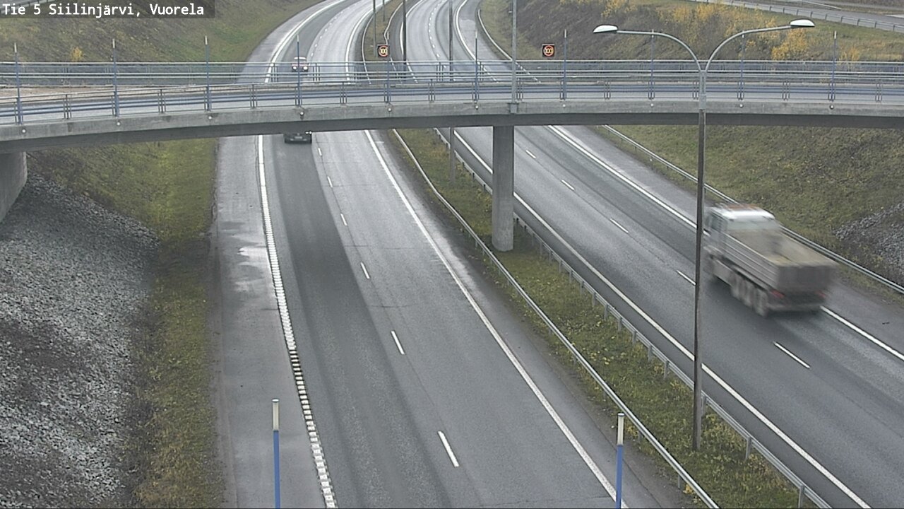 Weather Camera Image Väg 5 Siilinjärvi, Vuorela, Siilinjärvi, Pohjois-Savo