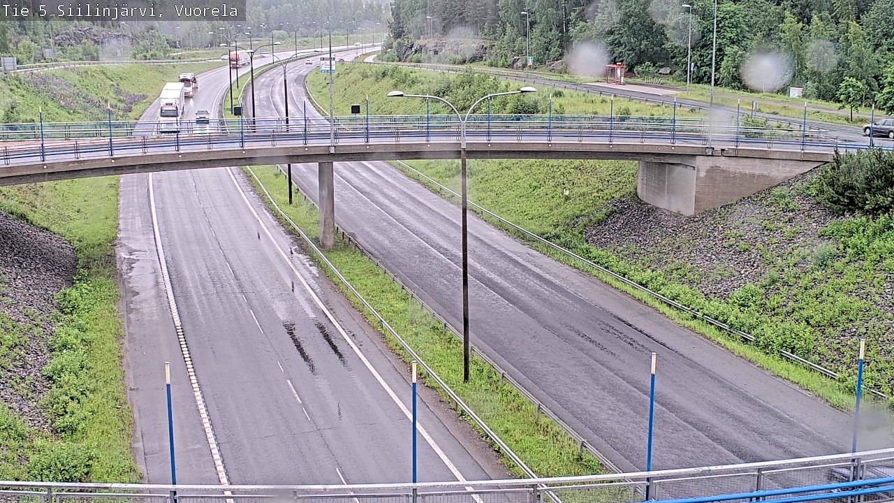 Weather Camera Image Väg 5 Siilinjärvi, Vuorela, Siilinjärvi, Pohjois-Savo