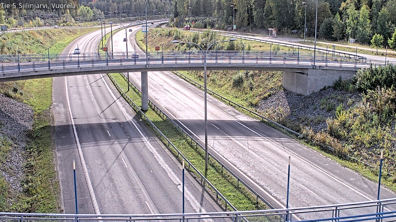 Kelikamerat Kuva Tie 5 Siilinjärvi, Vuorela, Siilinjärvi, Pohjois-Savo