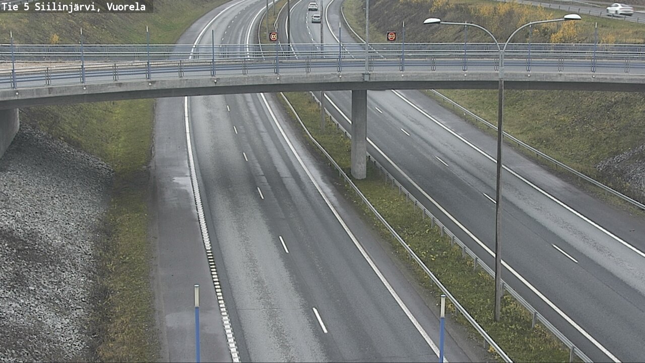Weather Camera Image Väg 5 Siilinjärvi, Vuorela, Siilinjärvi, Pohjois-Savo