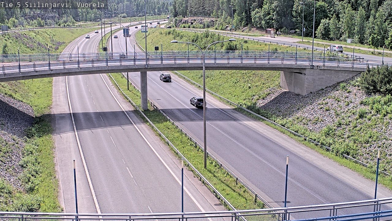 Kelikamerat Kuva Tie 5 Siilinjärvi, Vuorela, Siilinjärvi, Pohjois-Savo
