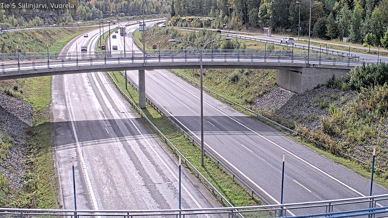 Kelikamerat Kuva Tie 5 Siilinjärvi, Vuorela, Siilinjärvi, Pohjois-Savo