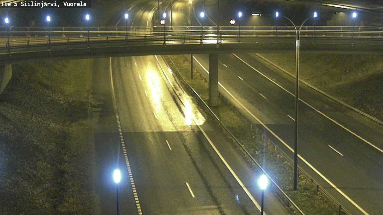 Weather Camera Image Road 5 Siilinjärvi, Vuorela, Siilinjärvi, Pohjois-Savo