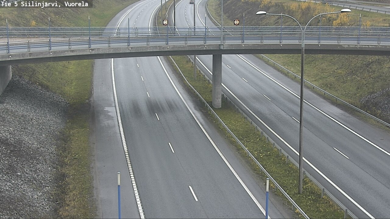Weather Camera Image Väg 5 Siilinjärvi, Vuorela, Siilinjärvi, Pohjois-Savo