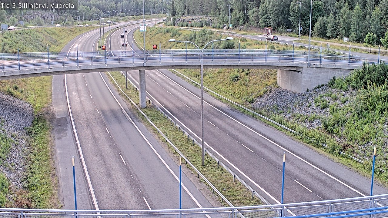Kelikamerat Kuva Tie 5 Siilinjärvi, Vuorela, Siilinjärvi, Pohjois-Savo