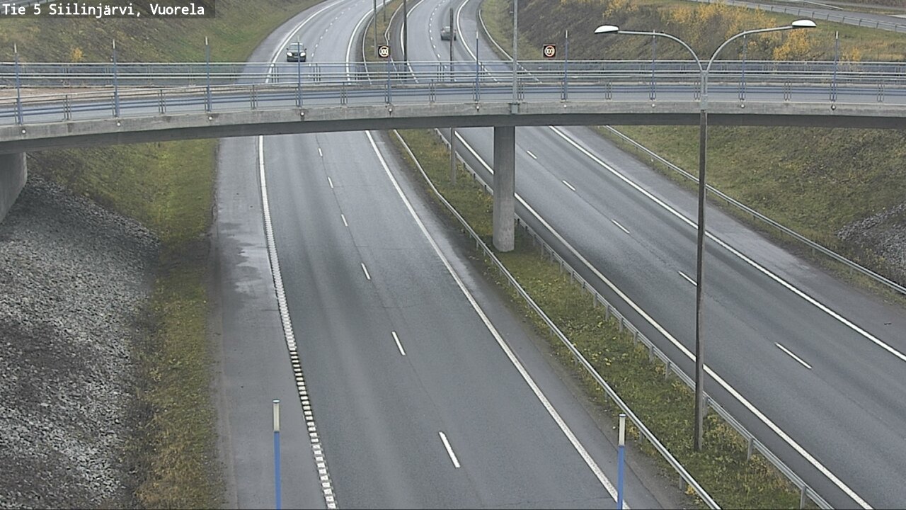 Weather Camera Image Väg 5 Siilinjärvi, Vuorela, Siilinjärvi, Pohjois-Savo