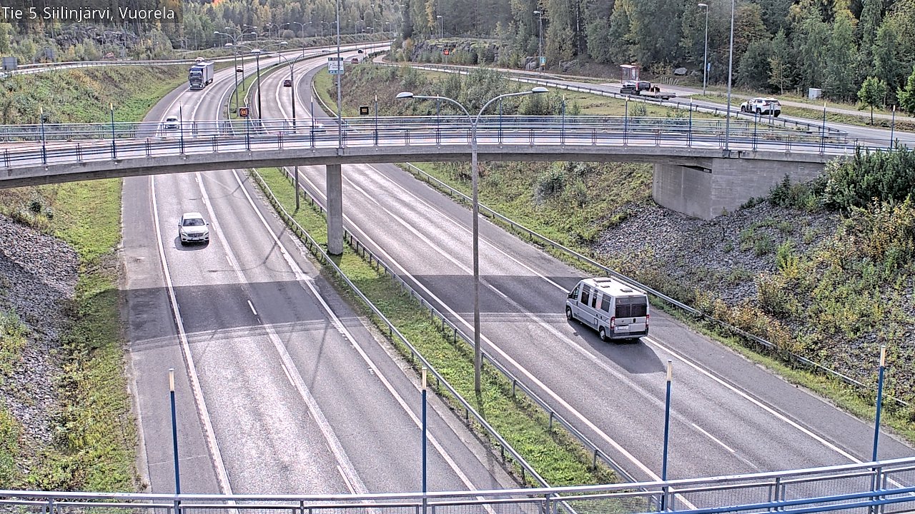 Weather Camera Image Väg 5 Siilinjärvi, Vuorela, Siilinjärvi, Pohjois-Savo