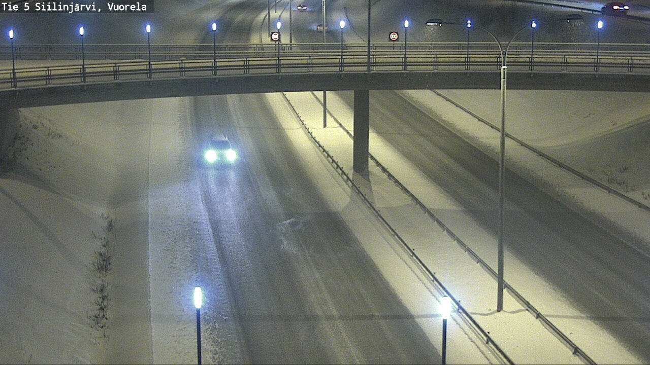 Kelikamerat Kuva Tie 5 Siilinjärvi, Vuorela, Siilinjärvi, Pohjois-Savo