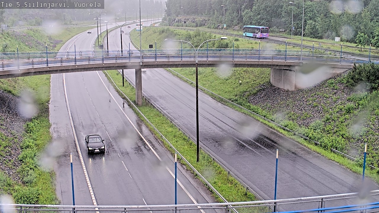 Weather Camera Image Väg 5 Siilinjärvi, Vuorela, Siilinjärvi, Pohjois-Savo
