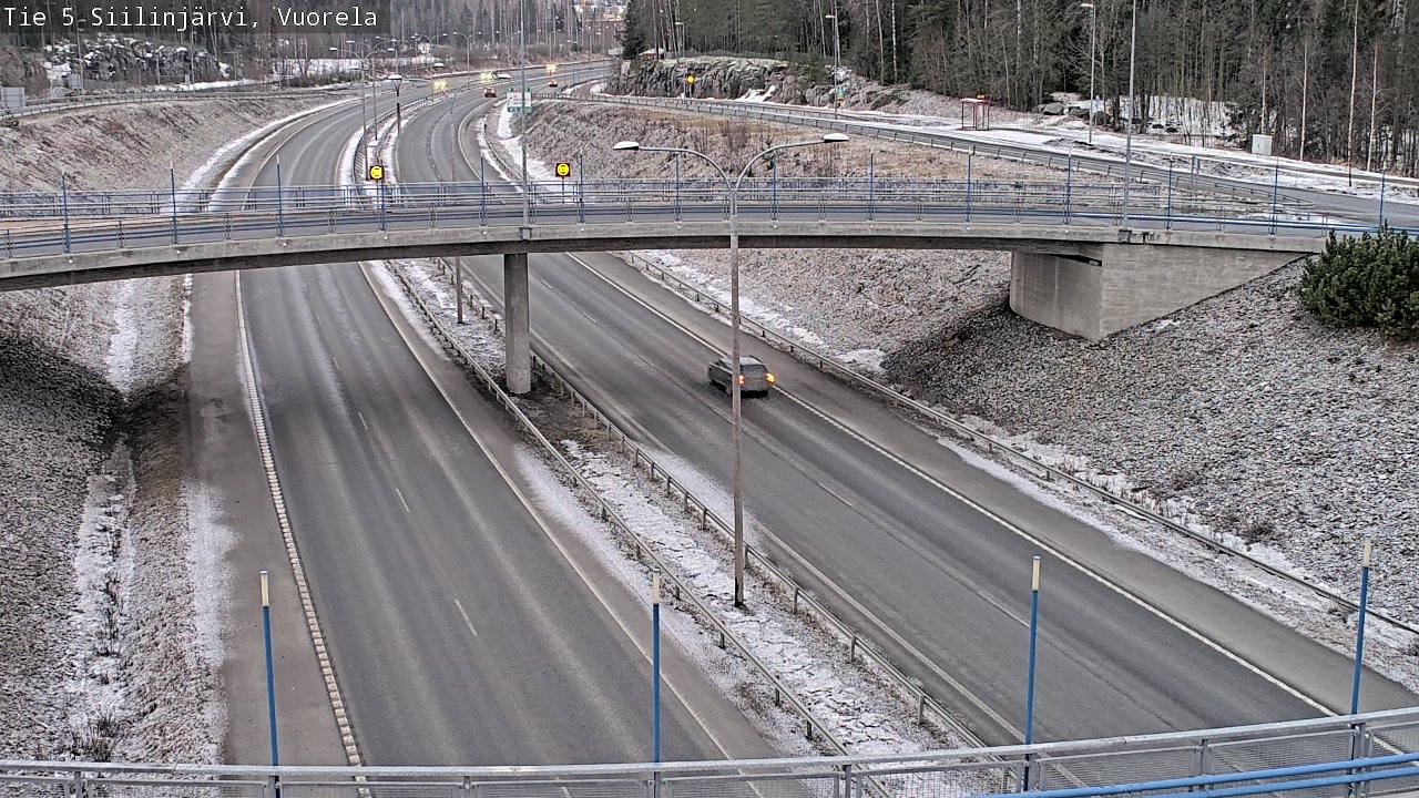 Kelikamerat Kuva Tie 5 Siilinjärvi, Vuorela, Siilinjärvi, Pohjois-Savo