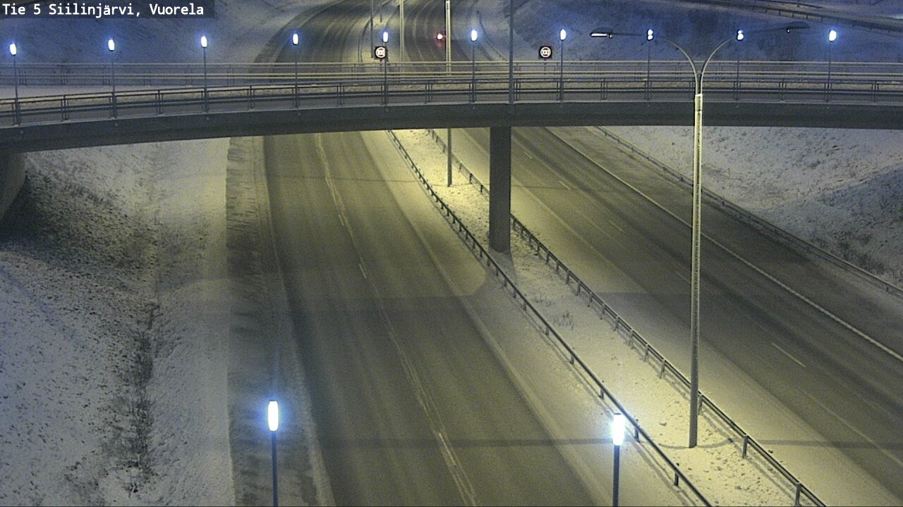 Kelikamerat Kuva Tie 5 Siilinjärvi, Vuorela, Siilinjärvi, Pohjois-Savo