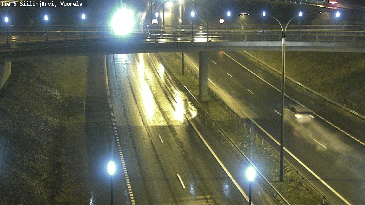 Weather Camera Image Väg 5 Siilinjärvi, Vuorela, Siilinjärvi, Pohjois-Savo